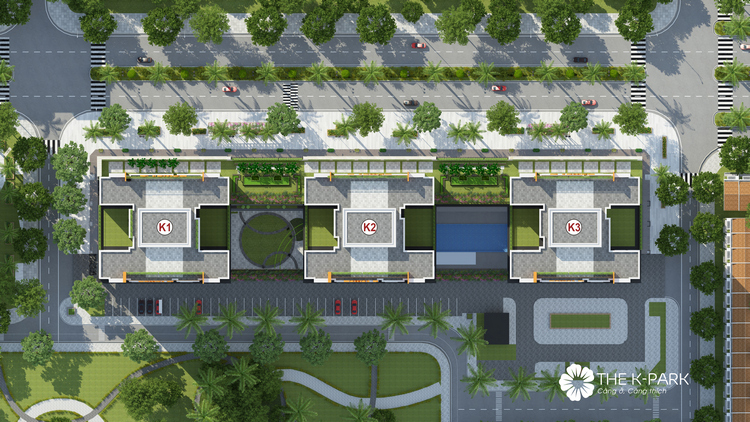 Phối Cảnh Mặt Bằng The K Park Văn Phú